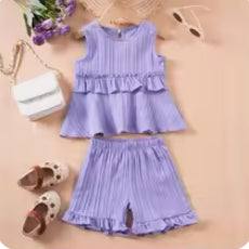 Purple 2 piece