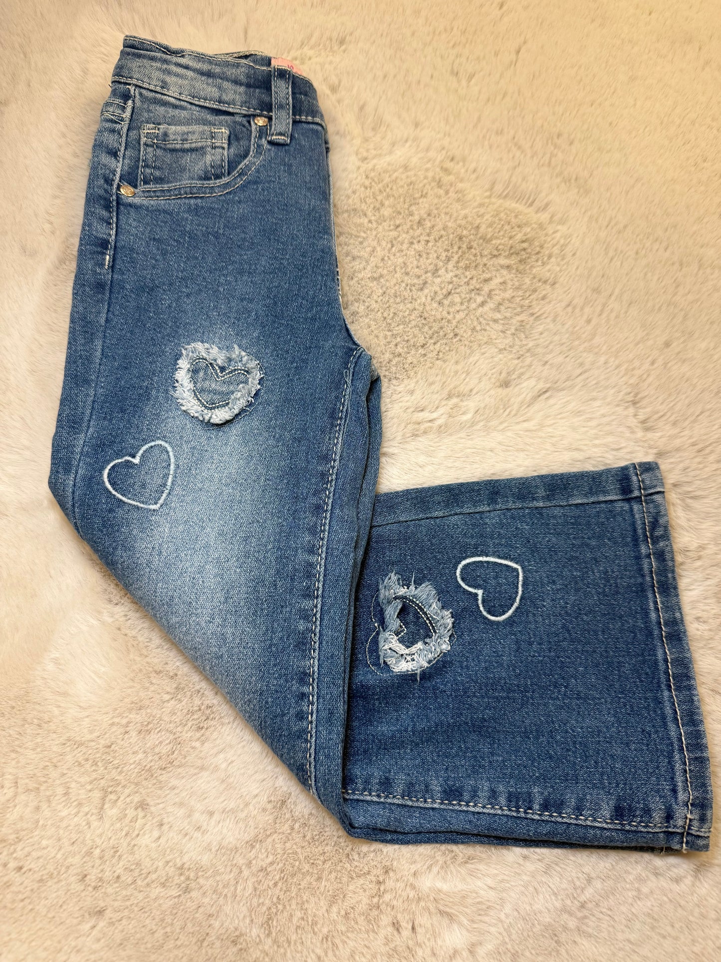 Heart Bootcut Jeans