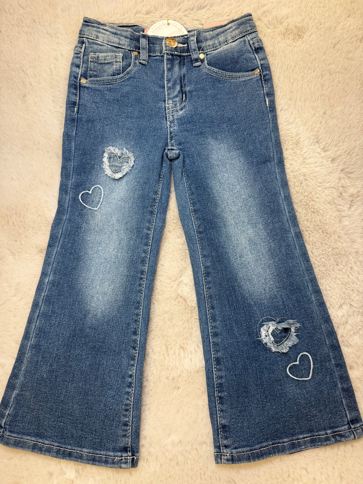 Heart Bootcut Jeans