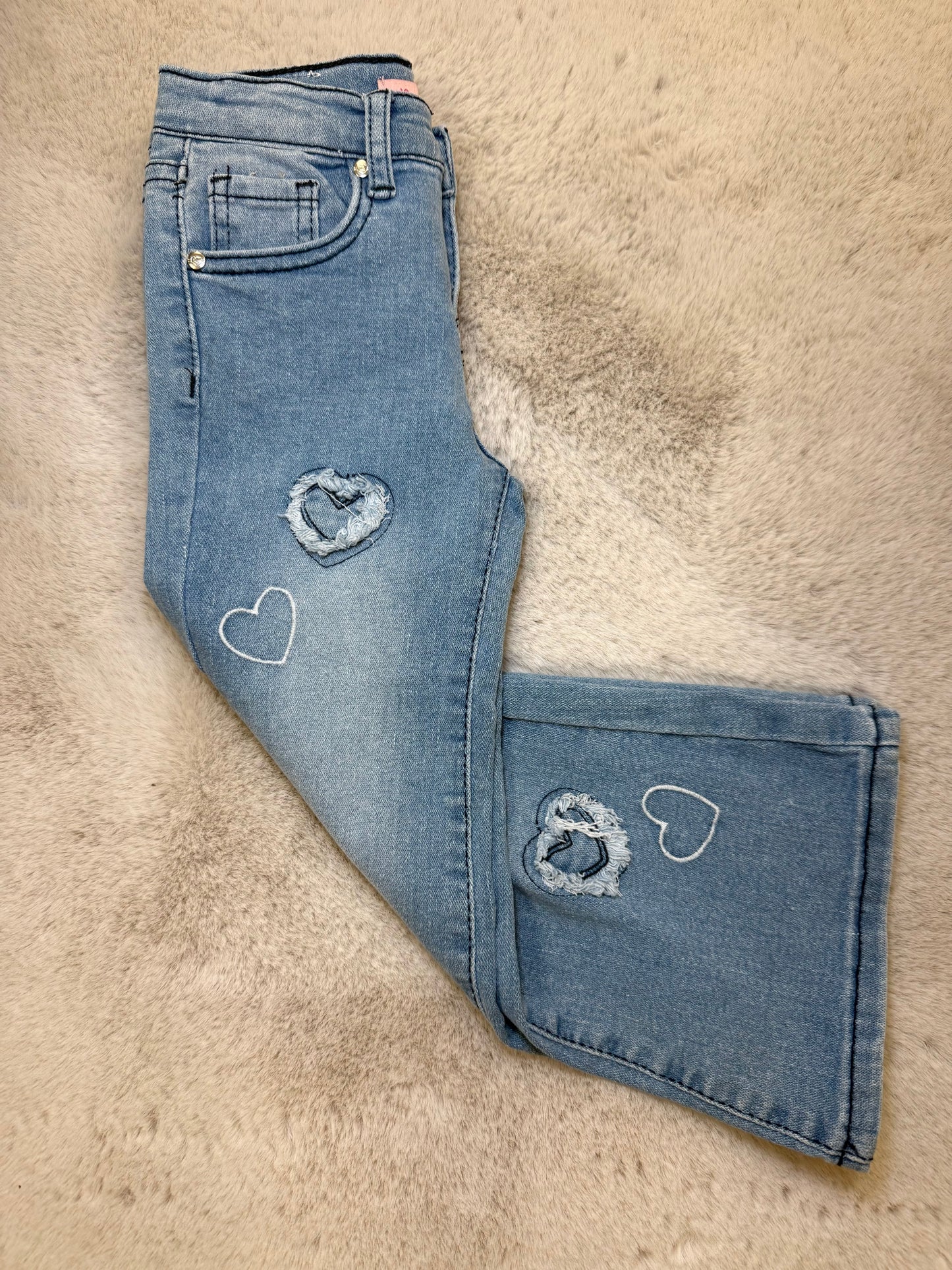 Heart Bootcut Jeans