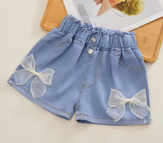 Highwaisted Bow Shorts