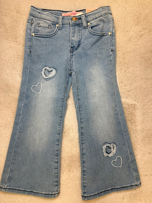 Heart Bootcut Jeans