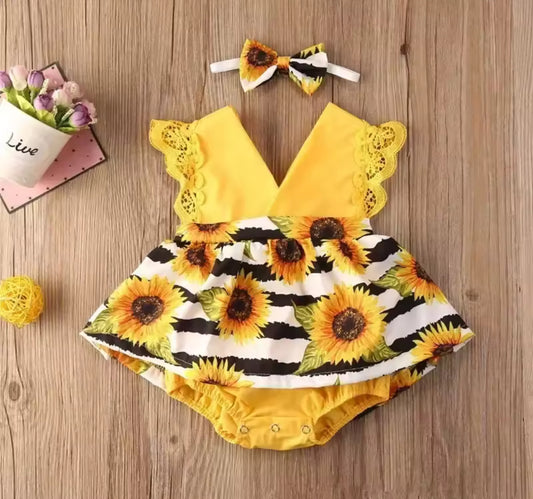 Sunflower baby